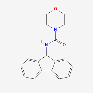 N-9H-fluoren-9-yl-4-morpholinecarboxamide