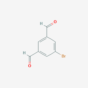 molecular formula C8H5BrO2 B057381 5-溴异酞醛 CAS No. 120173-41-3