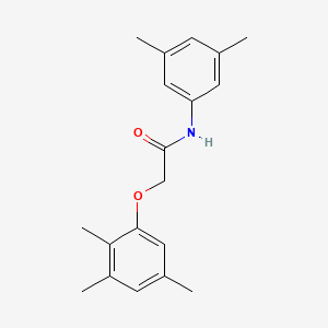 molecular formula C19H23NO2 B5738159 N-(3,5-dimethylphenyl)-2-(2,3,5-trimethylphenoxy)acetamide 