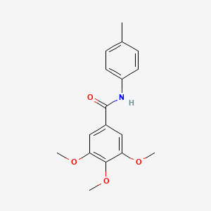 3,4,5-trimethoxy-N-(4-methylphenyl)benzamide