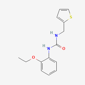 molecular formula C14H16N2O2S B5739097 N-(2-ethoxyphenyl)-N'-(2-thienylmethyl)urea 