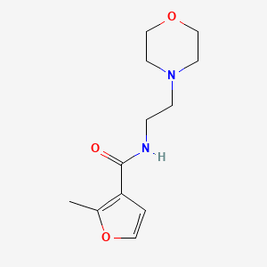 molecular formula C12H18N2O3 B5739318 2-methyl-N-[2-(4-morpholinyl)ethyl]-3-furamide 