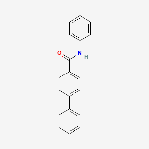molecular formula C19H15NO B5739874 N-phenyl-4-biphenylcarboxamide 
