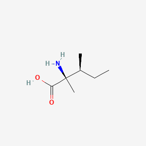 molecular formula C7H15NO2 B573998 2-Methyl-D-alloisoleucine CAS No. 188359-24-2