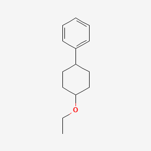molecular formula C14H20O B574015 (4-Ethoxycyclohexyl)benzene CAS No. 170800-47-2