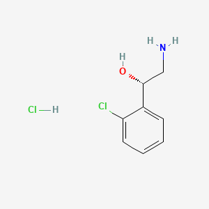 (S)-2-amino-1-(2-chlorophenyl)ethanol hydrochloride