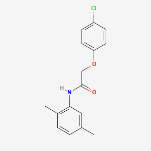 molecular formula C16H16ClNO2 B5740245 2-(4-chlorophenoxy)-N-(2,5-dimethylphenyl)acetamide 