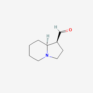 (1S,8AS)-octahydroindolizine-1-carbaldehyde