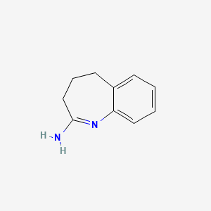 molecular formula C10H12N2 B5740644 1,3,4,5-tetrahydro-2H-1-benzazepin-2-imine 