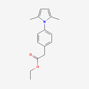 ethyl [4-(2,5-dimethyl-1H-pyrrol-1-yl)phenyl]acetate