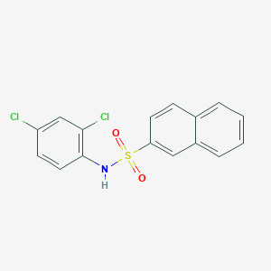 molecular formula C16H11Cl2NO2S B5741222 N-(2,4-dichlorophenyl)-2-naphthalenesulfonamide 