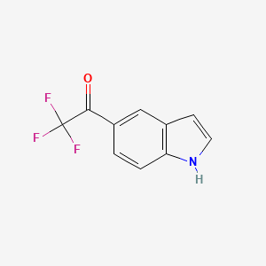 2,2,2-Trifluoro-1-(1H-indol-5-yl)ethanone