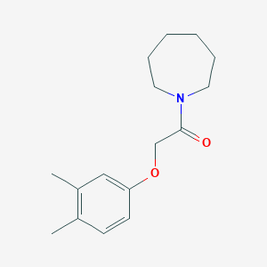 1-[(3,4-dimethylphenoxy)acetyl]azepane