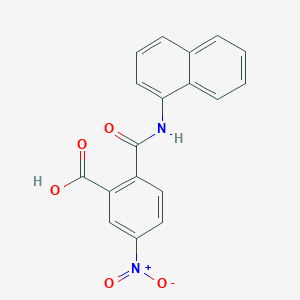 2-[(1-naphthylamino)carbonyl]-5-nitrobenzoic acid
