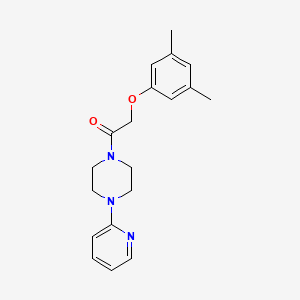 1-[(3,5-dimethylphenoxy)acetyl]-4-(2-pyridinyl)piperazine