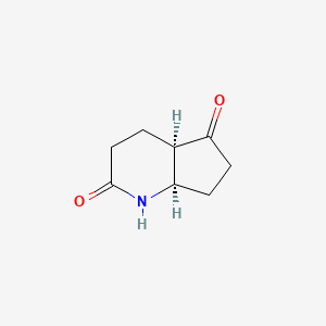 (4aR,7aR)-Hexahydro-1H-cyclopenta[b]pyridine-2,5-dione