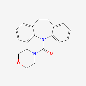 molecular formula C19H18N2O2 B5742121 5-(4-morpholinylcarbonyl)-5H-dibenzo[b,f]azepine 