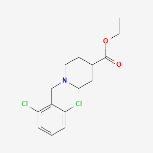 ethyl 1-(2,6-dichlorobenzyl)-4-piperidinecarboxylate