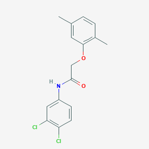 N-(3,4-dichlorophenyl)-2-(2,5-dimethylphenoxy)acetamide