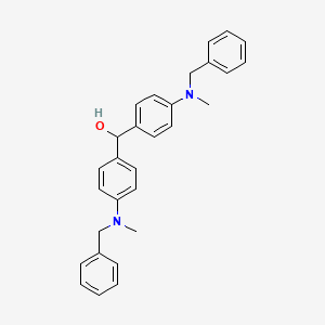 Bis{4-[benzyl(methyl)amino]phenyl}methanol