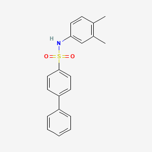 N-(3,4-dimethylphenyl)-4-biphenylsulfonamide