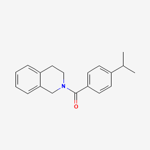 2-(4-isopropylbenzoyl)-1,2,3,4-tetrahydroisoquinoline