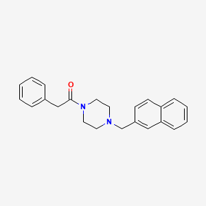 1-(2-naphthylmethyl)-4-(phenylacetyl)piperazine