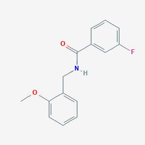 3-fluoro-N-(2-methoxybenzyl)benzamide