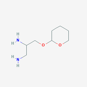 B057426 1,2-Propanediamine, 3-[(tetrahydro-2H-pyran-2-yl)oxy]- CAS No. 101857-33-4