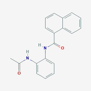 N-[2-(acetylamino)phenyl]-1-naphthamide