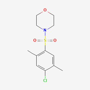 4-[(4-chloro-2,5-dimethylphenyl)sulfonyl]morpholine