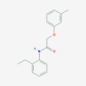 N-(2-ethylphenyl)-2-(3-methylphenoxy)acetamide