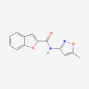 N-(5-methyl-1,2-oxazol-3-yl)-1-benzofuran-2-carboxamide