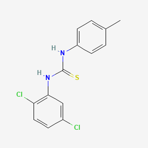 N-(2,5-dichlorophenyl)-N'-(4-methylphenyl)thiourea