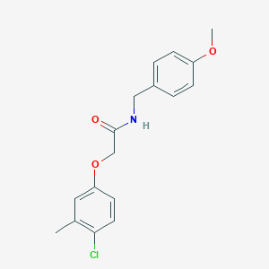 2-(4-chloro-3-methylphenoxy)-N-(4-methoxybenzyl)acetamide