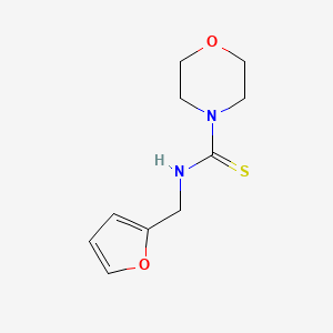 molecular formula C10H14N2O2S B5742907 N-(2-furylmethyl)-4-morpholinecarbothioamide 