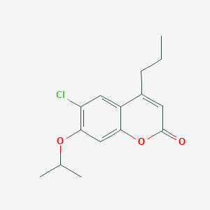 6-chloro-7-isopropoxy-4-propyl-2H-chromen-2-one