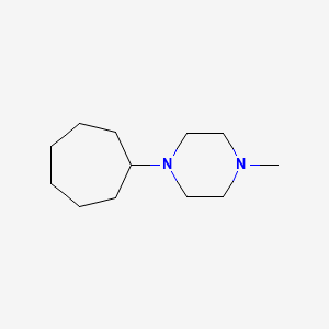 1-cycloheptyl-4-methylpiperazine