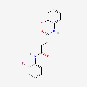 N,N'-bis(2-fluorophenyl)succinamide