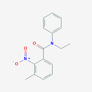 N-ethyl-3-methyl-2-nitro-N-phenylbenzamide