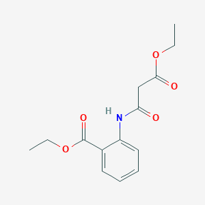 ethyl 2-[(3-ethoxy-3-oxopropanoyl)amino]benzoate