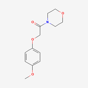 4-[(4-methoxyphenoxy)acetyl]morpholine