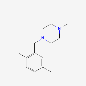 1-(2,5-dimethylbenzyl)-4-ethylpiperazine