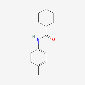 N-(4-methylphenyl)cyclohexanecarboxamide