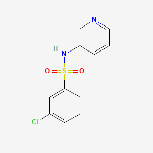 3-chloro-N-3-pyridinylbenzenesulfonamide