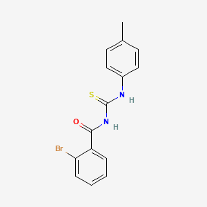 2-bromo-N-{[(4-methylphenyl)amino]carbonothioyl}benzamide