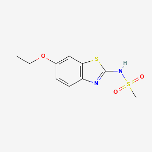 N-(6-ethoxy-1,3-benzothiazol-2-yl)methanesulfonamide