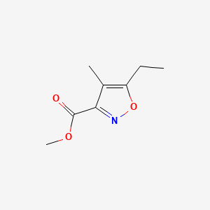 Methyl 5-ethyl-4-methylisoxazole-3-carboxylate