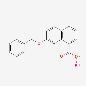 Potassium 7-(benzyloxy)-1-naphthoate