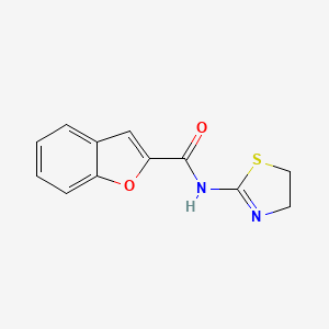 N-(4,5-dihydro-1,3-thiazol-2-yl)-1-benzofuran-2-carboxamide